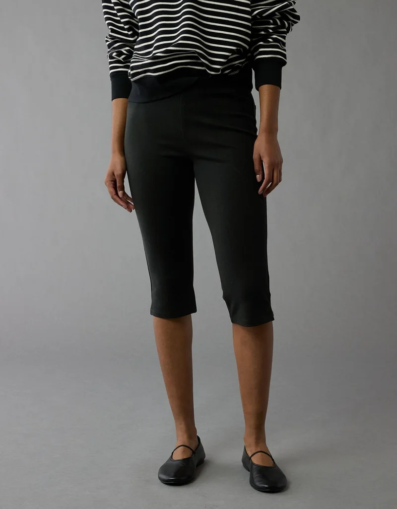 امريكان ايجل بنطلون كابري مرن بخصر منخفض